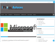 Tablet Screenshot of iphone-astuces.fr